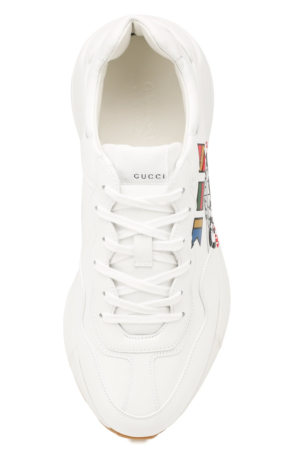 Кожаные кроссовки GUCCI, арт. 599146/DRW00, фото 5