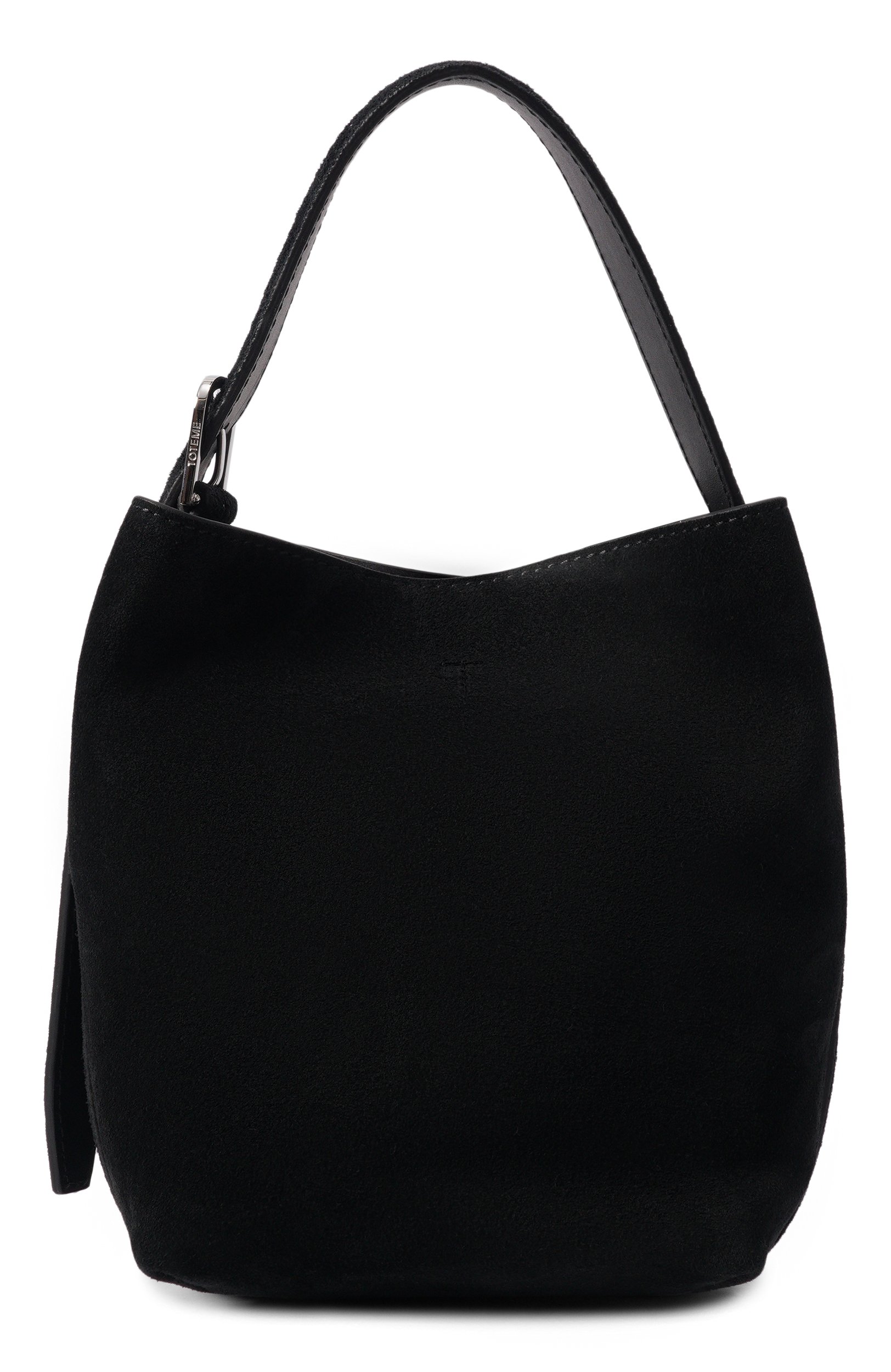 Сумка-тоут belted small TOTEME черного цвета по цене 108500 руб., арт. 264-WAL0139-LE0004, фото 1 Сумка-тоут belted small TOTEME, арт. 264-WAL0139-LE0004, фото 1