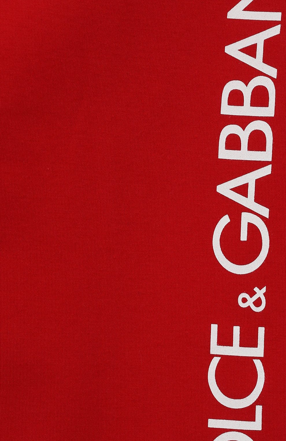 Хлопковые легинсы DOLCE & GABBANA красного цвета по цене 29100 руб., арт. L5JP3J/G7J7U/2-6, фото 3 Хлопковые легинсы DOLCE & GABBANA, арт. L5JP3J/G7J7U/2-6, фото 3