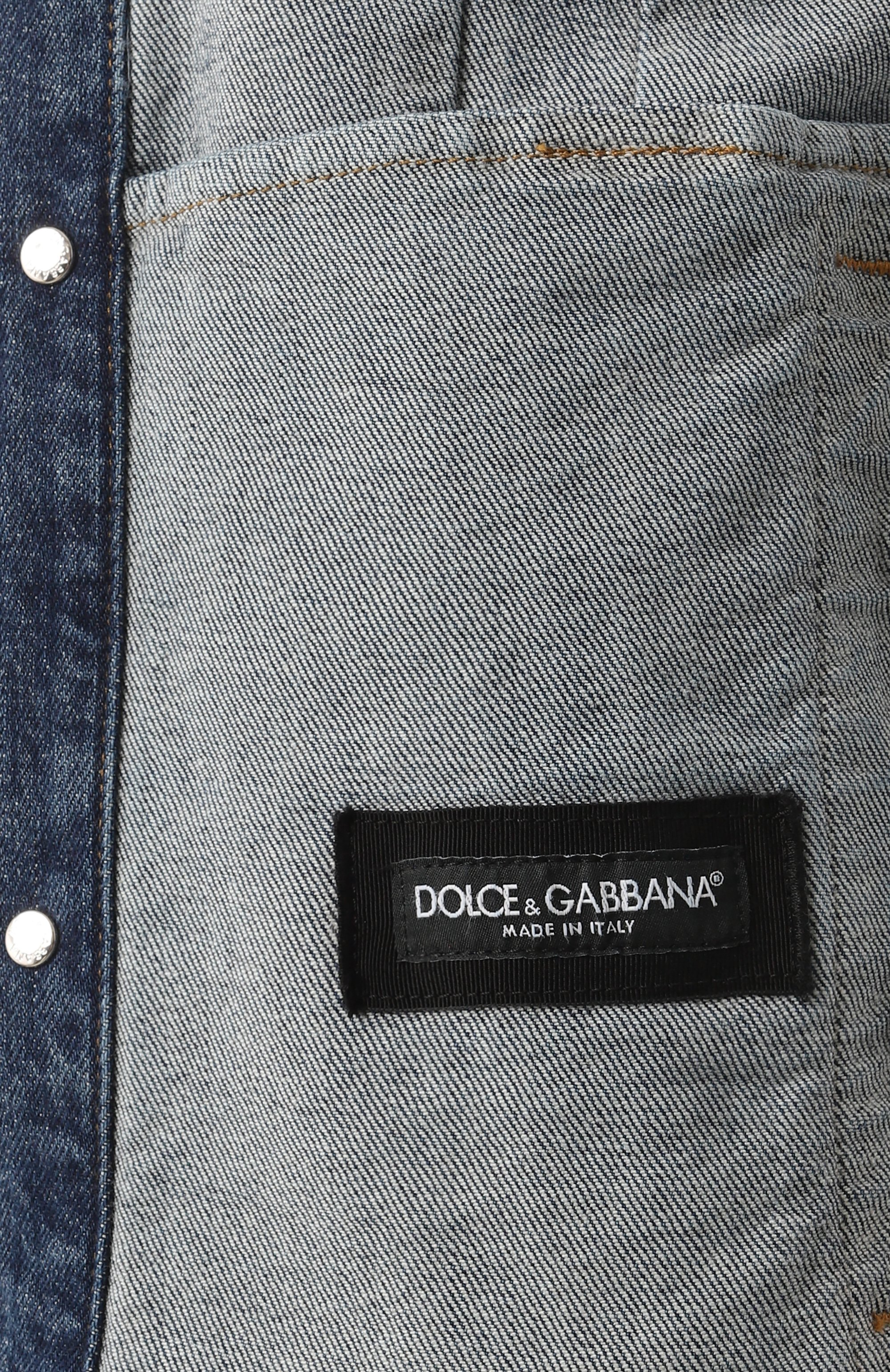 Джинсовая куртка DOLCE & GABBANA, арт. G9VZ8D/G8LN5, фото 6