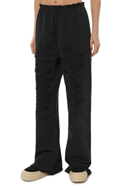 Хлопковые брюки MM6, арт. S62KB0214/M25004, фото 3