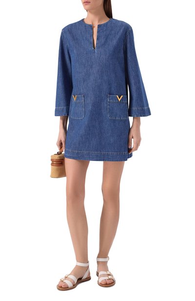 Кожаные сандалии CELINE белого цвета по цене 112000 руб., арт. 363353/767C, фото 3 Кожаные сандалии CELINE, арт. 363353/767C, фото 3