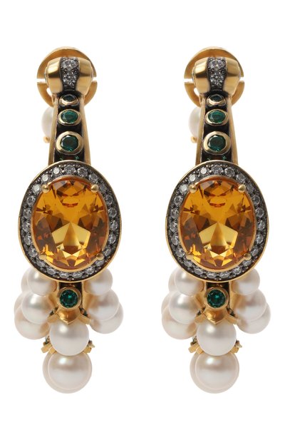 Женские серьги seascape treasure QUEENSBEE, арт. 202307