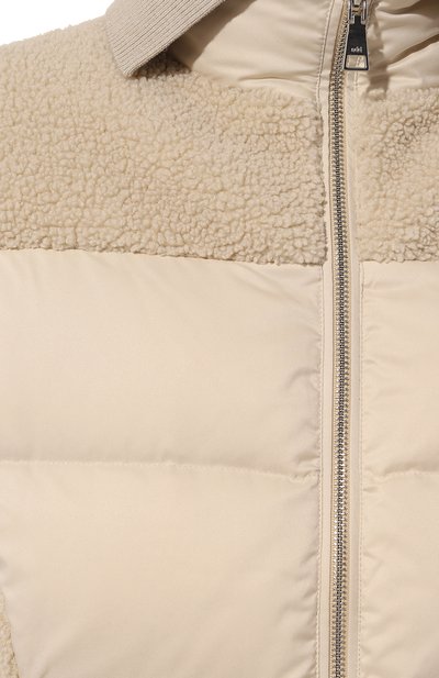 Пуховик ADD кремового цвета по цене 59950 руб., арт. 10AWC35, фото 5 Пуховик ADD, арт. 10AWC35, фото 5