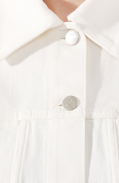 Джинсовая куртка STELLA MCCARTNEY белого цвета по цене 62950 руб., арт. 600260/SNH92, фото 5 Джинсовая куртка STELLA MCCARTNEY, арт. 600260/SNH92, фото 5