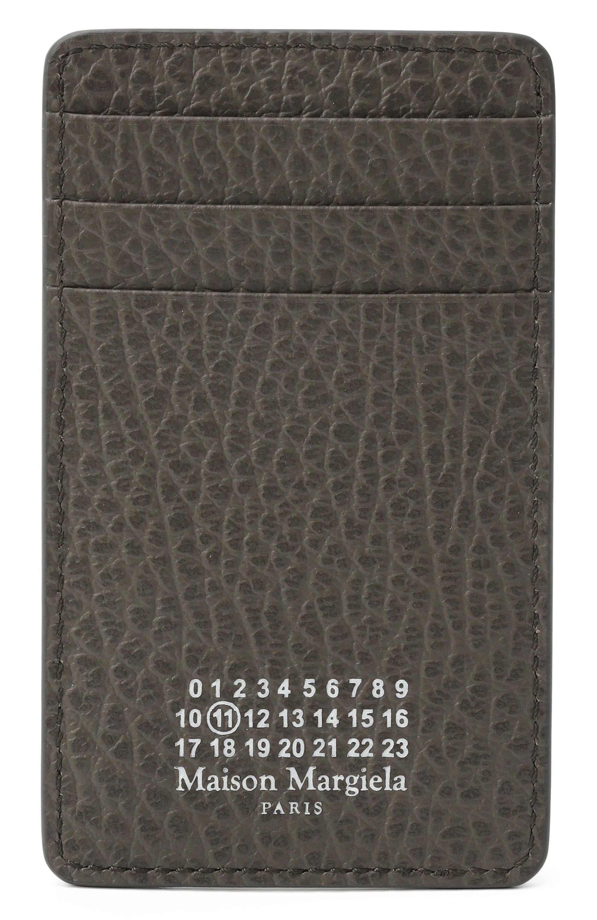 Кожаный футляр для кредитных карт MAISON MARGIELA, арт. SA1VX0017/P4455, фото 1