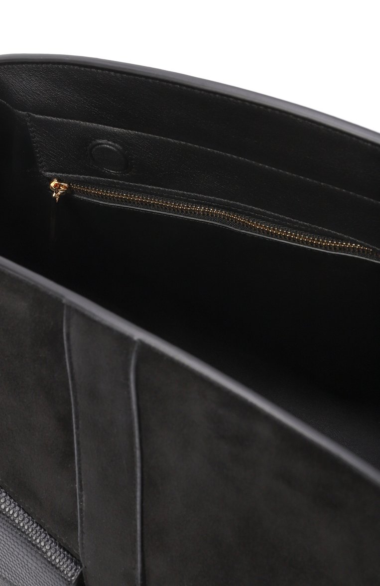 Женская сумка multipocket hug large FERRAGAMO черного цвета, арт. 219983/784189 | Фото 5 (Размер: large; Материал: Натуральная кожа)