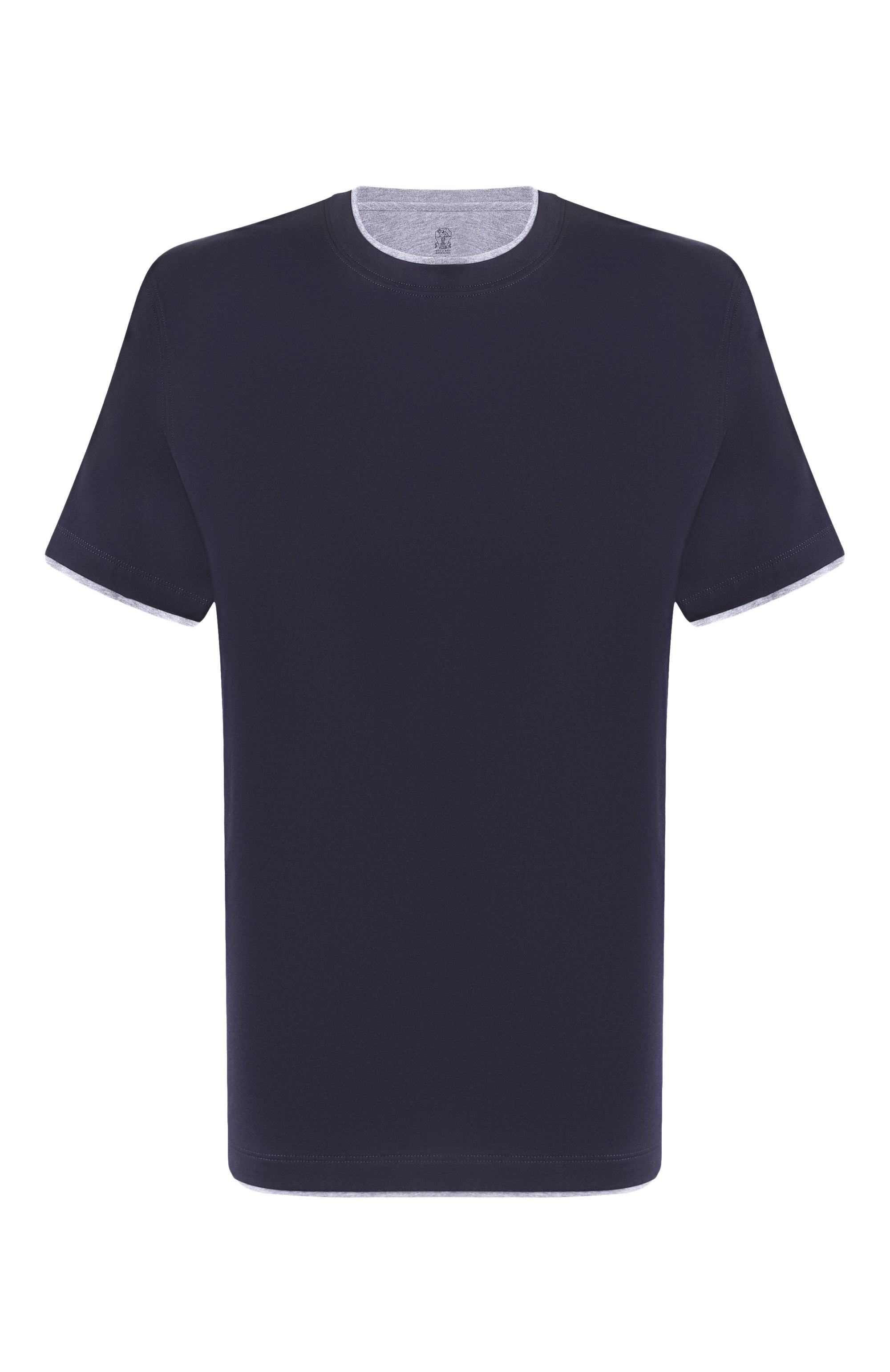 Хлопковая футболка BRUNELLO CUCINELLI, арт. M0B137427, фото 1