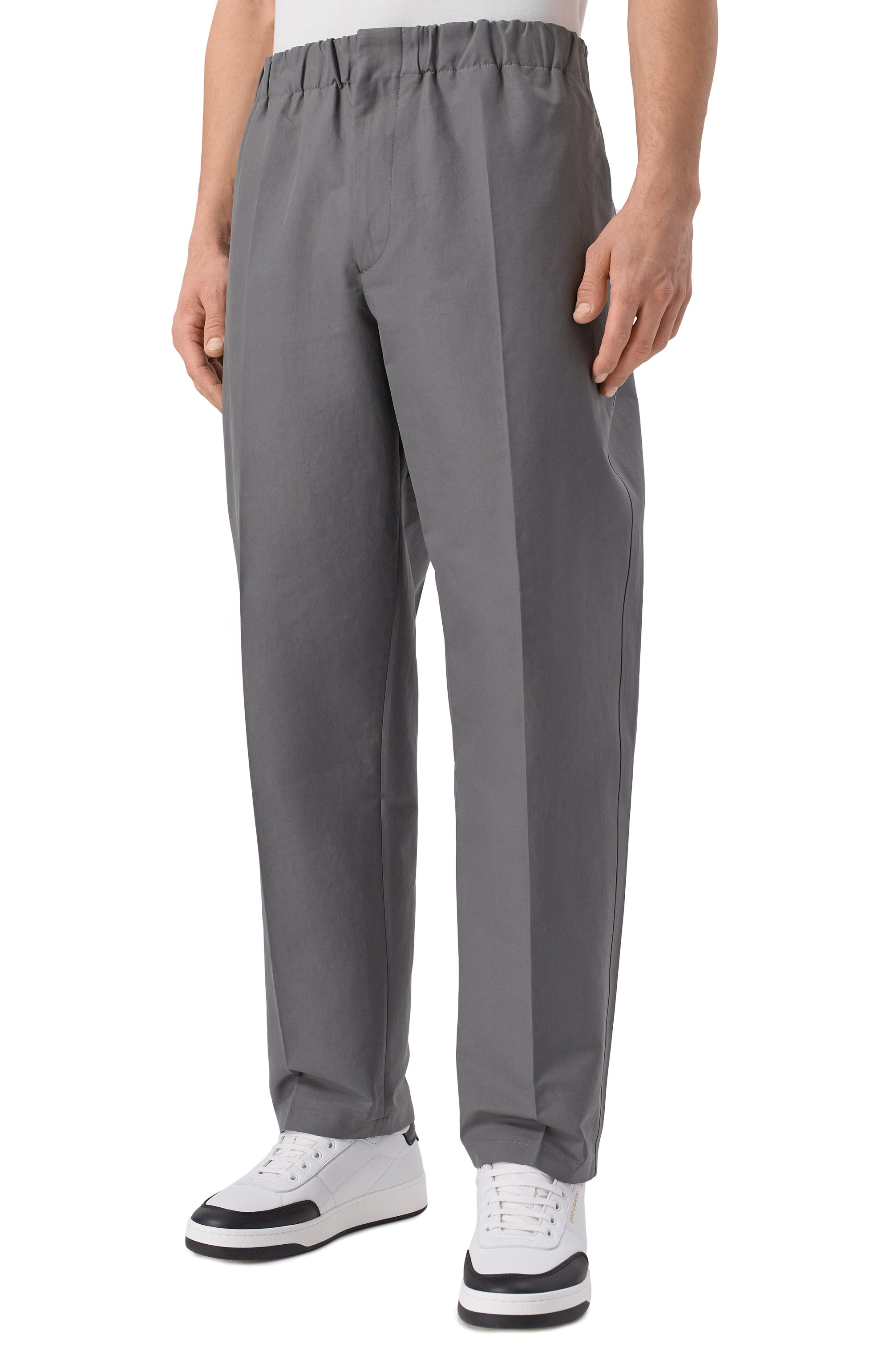 Хлопковые брюки JIL SANDER, арт. J23KA0005/J45225, фото 3