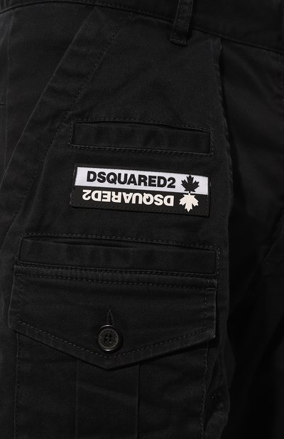Хлопковые брюки-карго DSQUARED2, арт. S74KB0732/S39021, фото 5