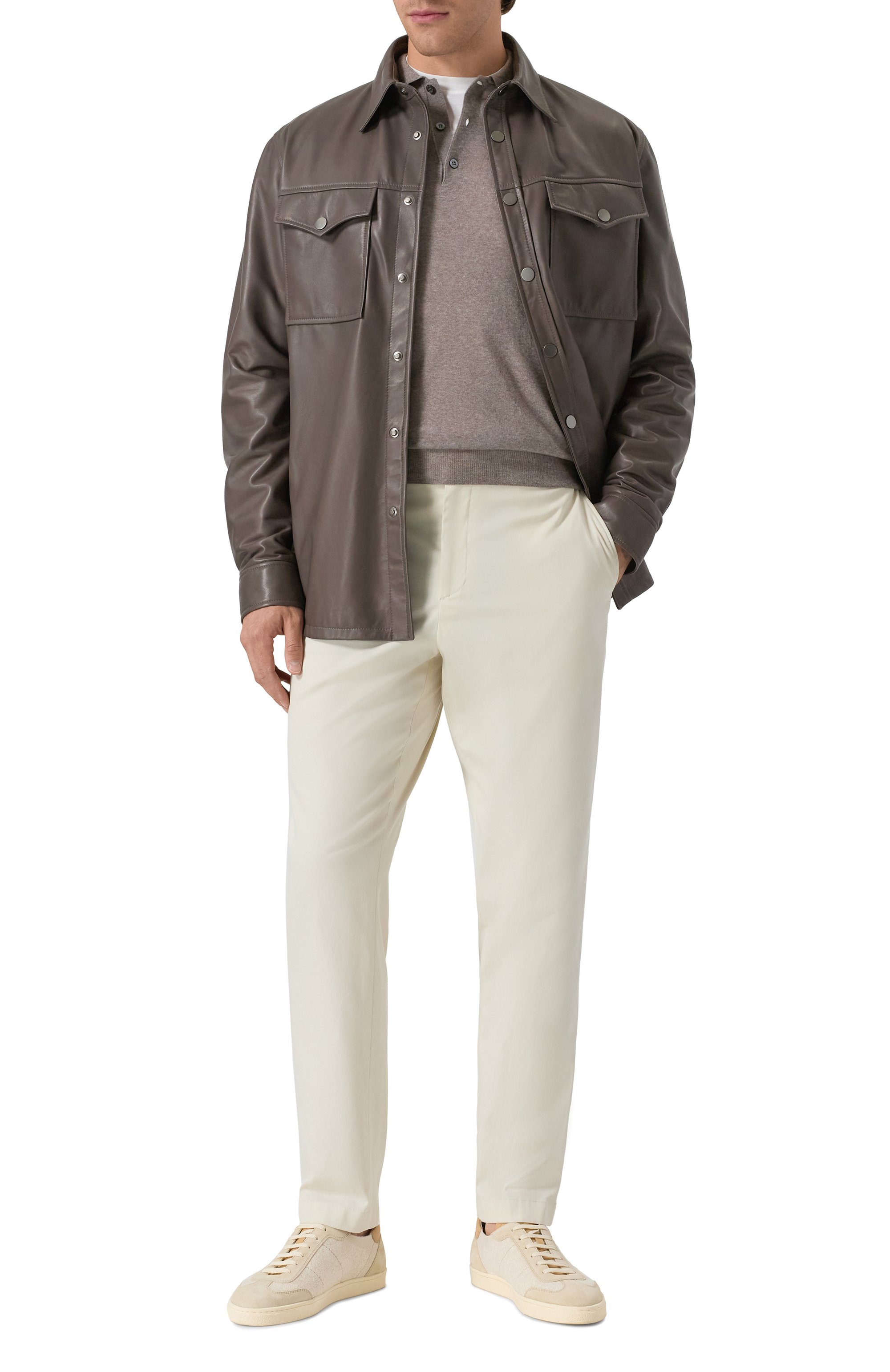 Шерстяное поло CANALI, арт. C0017/MK01149, фото 2