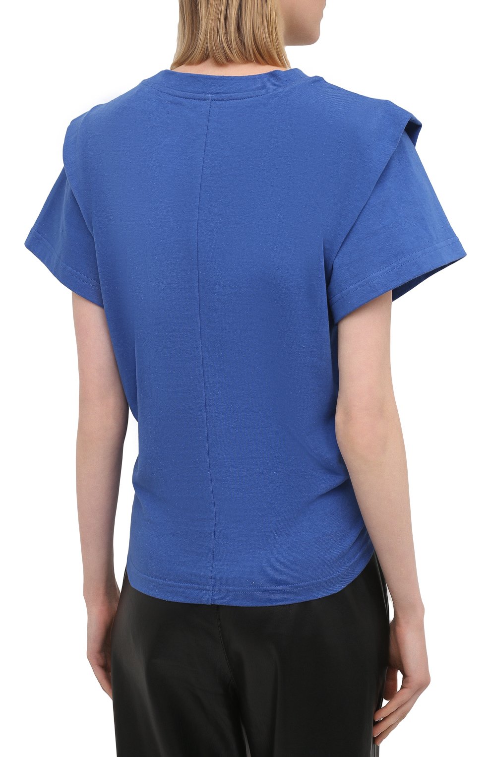 Хлопковая футболка ISABEL MARANT, арт. TS0780-21P027I/ZELIT0, фото 4