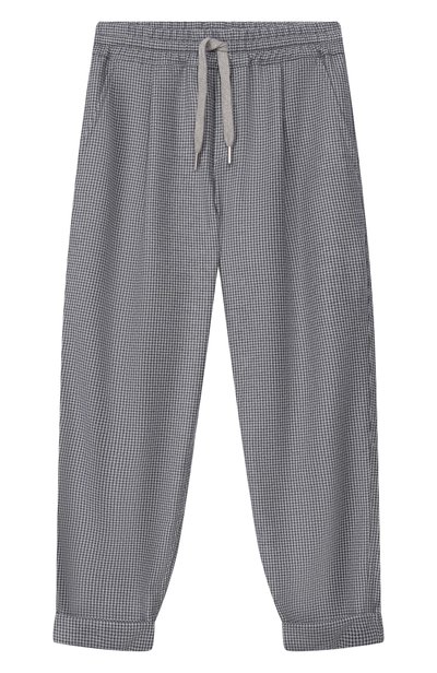 Брюки из кашемира и шелка BRUNELLO CUCINELLI, арт. BV426P503A