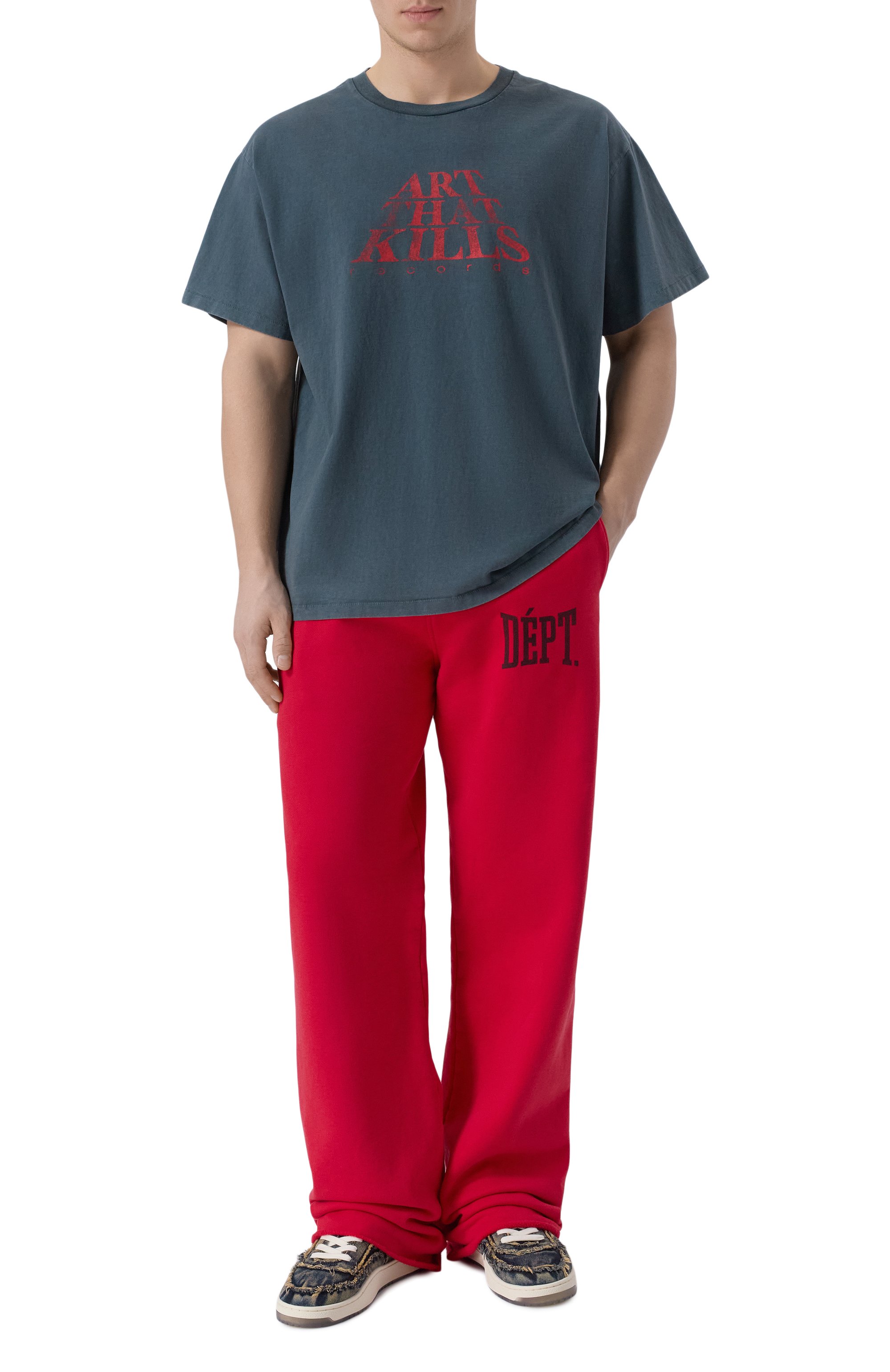 Хлопковая футболка GALLERY DEPT., арт. TFL-10292, фото 2