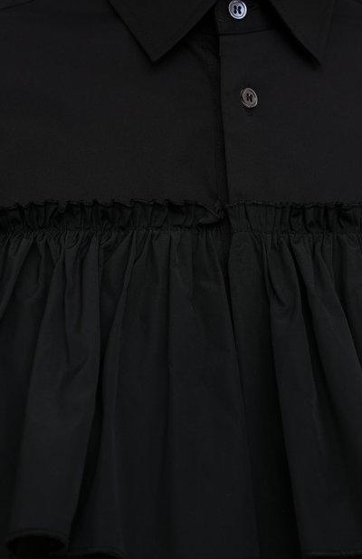 Хлопковая рубашка REDVALENTINO черного цвета по цене 35700 руб., арт. WR3ABG60/60N, фото 5 Хлопковая рубашка REDVALENTINO, арт. WR3ABG60/60N, фото 5