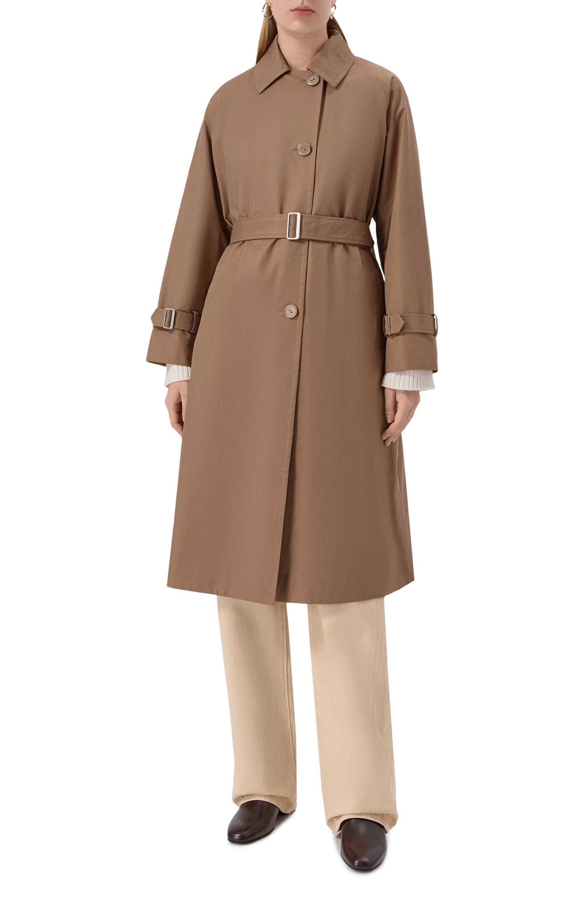 Хлопковый тренч DUNO, арт. AGATHA/BRERA ELVA, фото 3