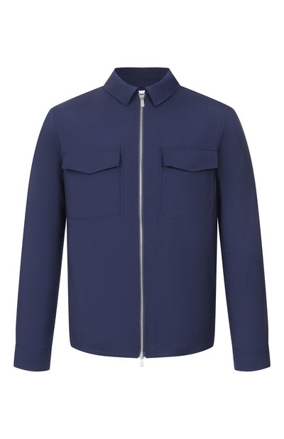 Мужская куртка-рубашка из шерсти и шелка MARCO PESCAROLO, арт. URUS/5314