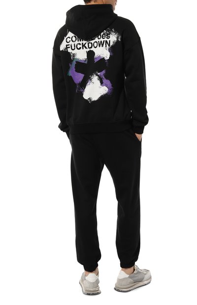 Хлопковое худи COMME DES FUCKDOWN, арт. CDFU2666, фото 2