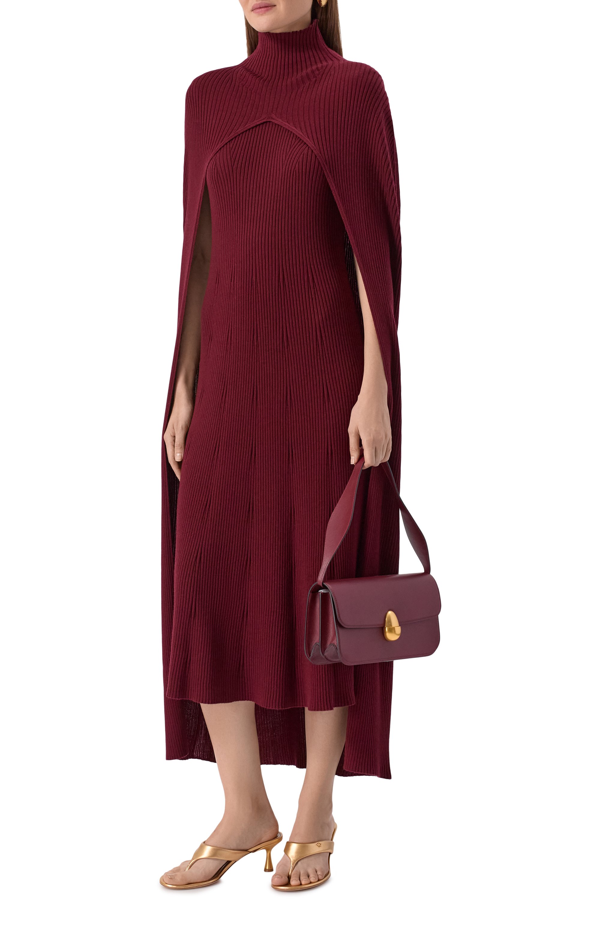 Платье из кашемира и шелка SASUPHI, арт. W25543/JA, фото 2