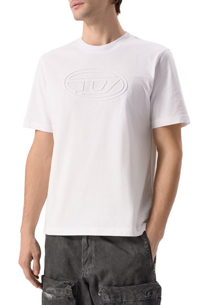 Хлопковая футболка DIESEL, арт. A17402/0NJBM, фото 3