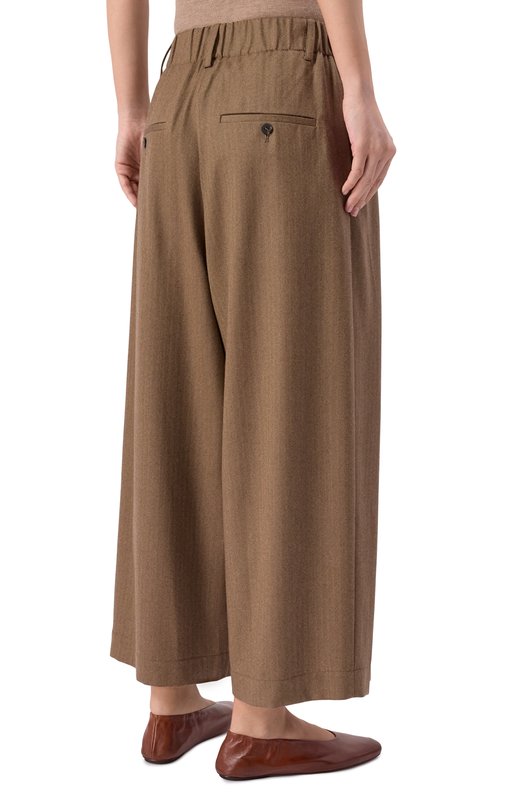 Кашемировые брюки Uma Wang V2256M003 Коричневый  V2256M003 Фото 4