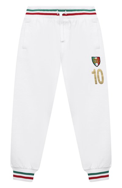 Хлопковые джоггеры DOLCE & GABBANA, арт. L4JPFE/G7CK1/2-6, фот о 1