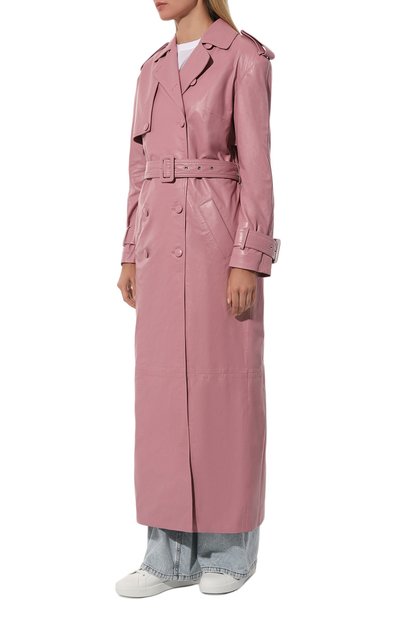 Кожаный тренч JACOB LEE, арт. WLC077SS24PP, фото 3