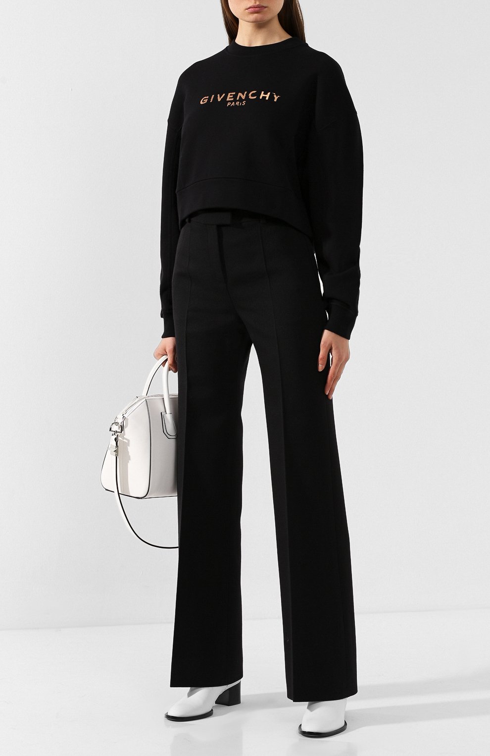 Хлопковый свитшот GIVENCHY, арт. BWJ00D3Z2L, фото 2