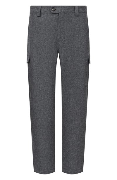 Мужские шерстяные брюки-карго BRUNELLO CUCINELLI, арт. M038PF1890