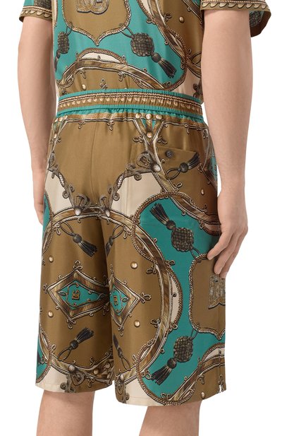 Шелковые шорты DOLCE & GABBANA, арт. GV37AT/HI12C, фото 4