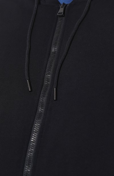 Хлопковая толстовка PAUL&SHARK темно-синего цвета по цене 39950 руб., арт. C0P1017, фото 5 Хлопковая толстовка PAUL&SHARK, арт. C0P1017, фото 5