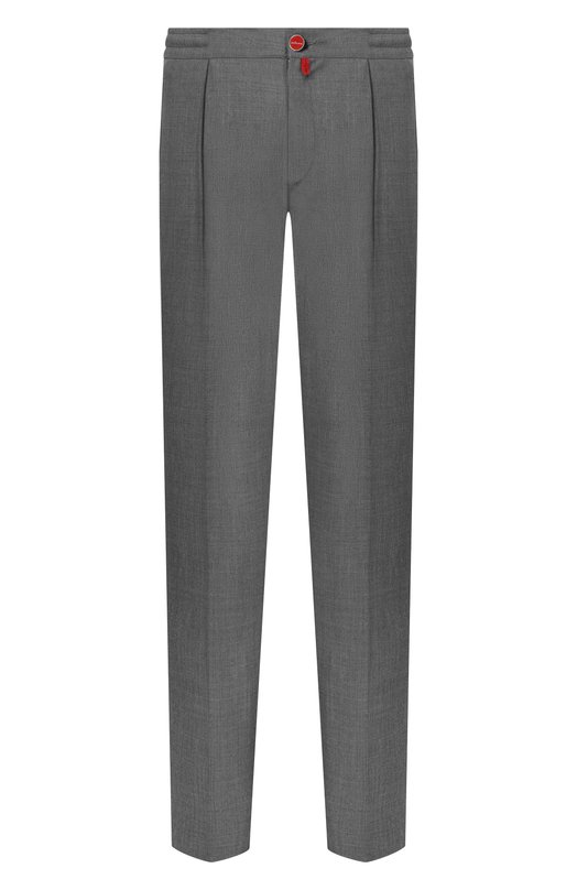 Шерстяные брюки Kiton UP1LACK03711 Серый UP1LACK03711