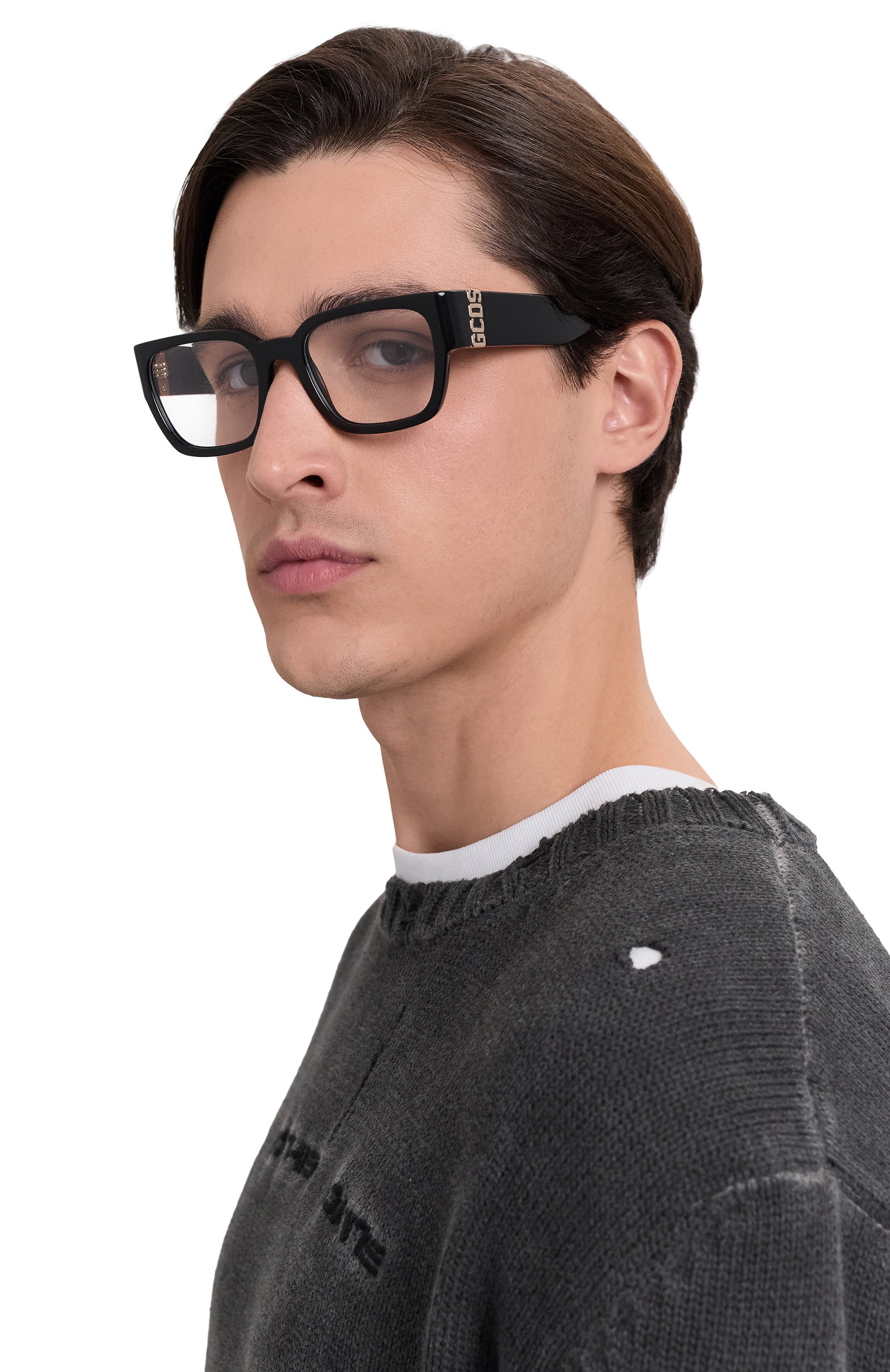 Оправа GCDS черного цвета по цене 18950 руб., арт. GD5029 001, фото 2 Оправа GCDS, арт. GD5029 001, фото 2