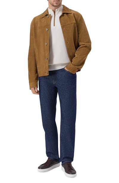 Кашемировый джемпер ZILLI кремового цвета по цене 128500 руб., арт. KZMN01M0320VNX200, фото 2 Кашемировый джемпер ZILLI, арт. KZMN01M0320VNX200, фото 2