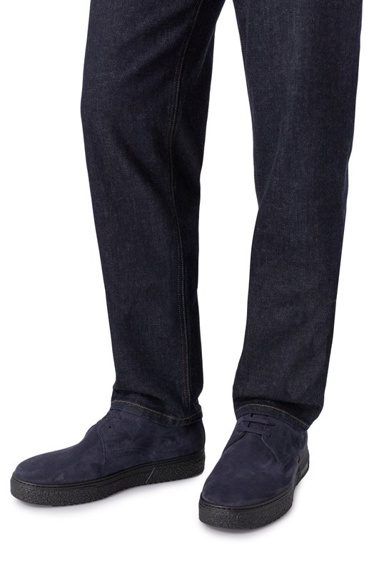 Замшевые ботинки W.Gibbs 1871001/CAM0SCI0 RAIN W00LEN Синий  1871001/CAM0SCI0 RAIN W00LEN Фото 3