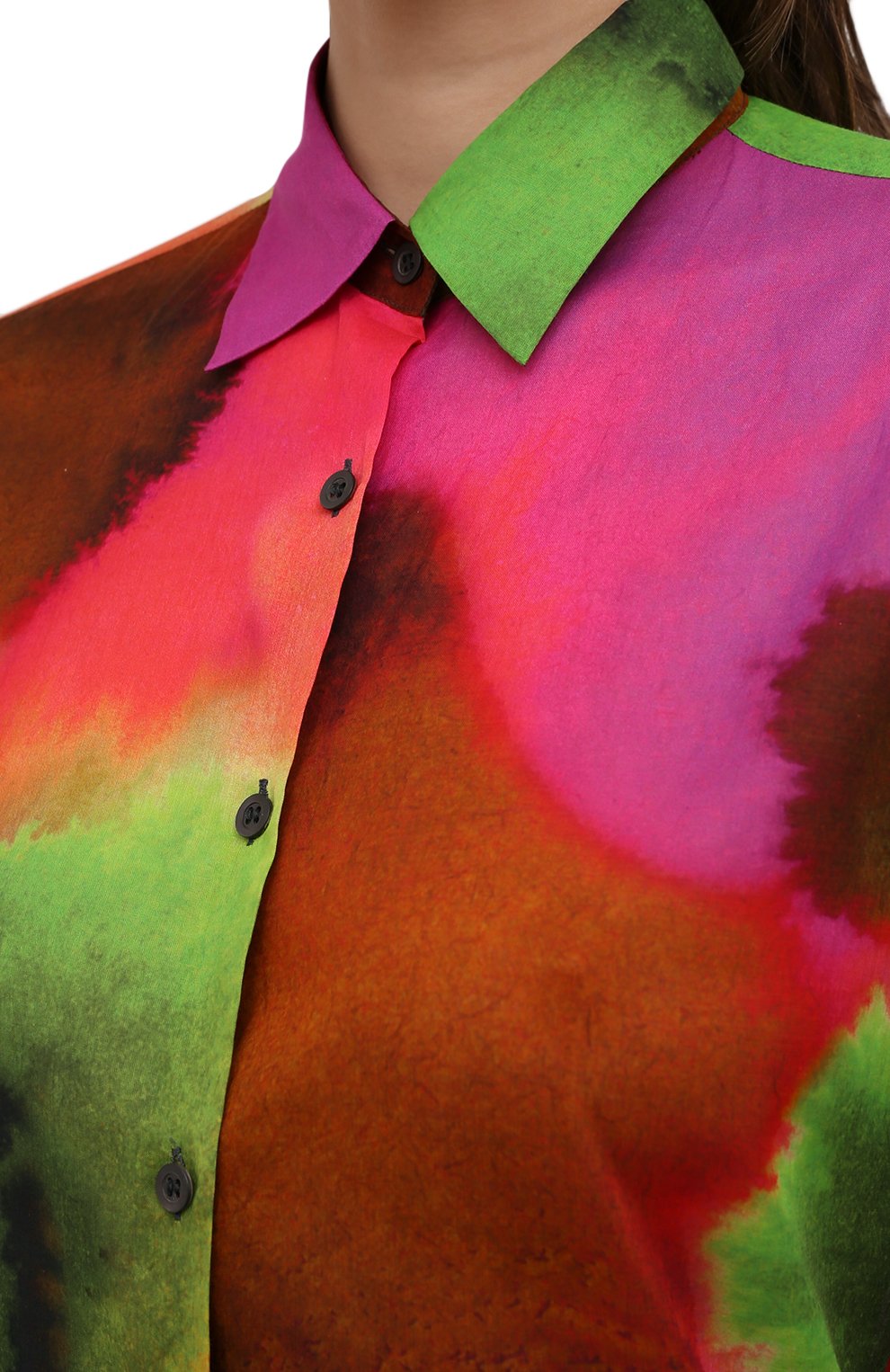 Хлопковая рубашка DRIES VAN NOTEN, арт. 221-030776-4125, фото 5