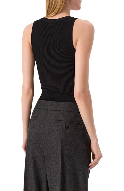 Боди из вискозы ALAIA, арт. AA9B0353K017A, фото 4