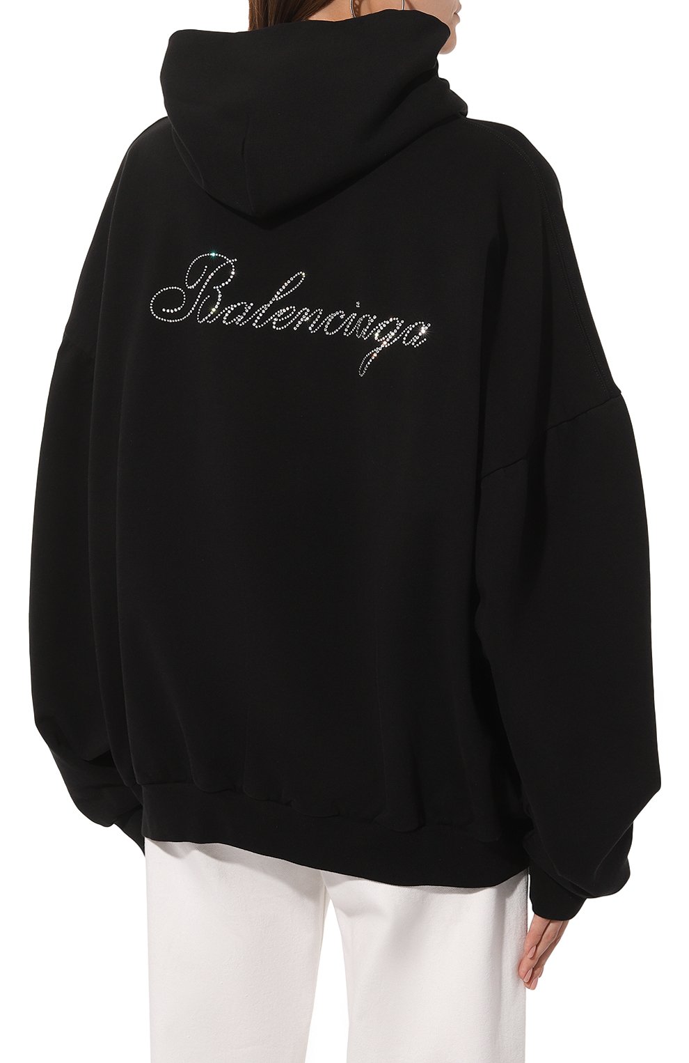 Хлопковое худи BALENCIAGA, арт. 761458/TPVP5, фото 4