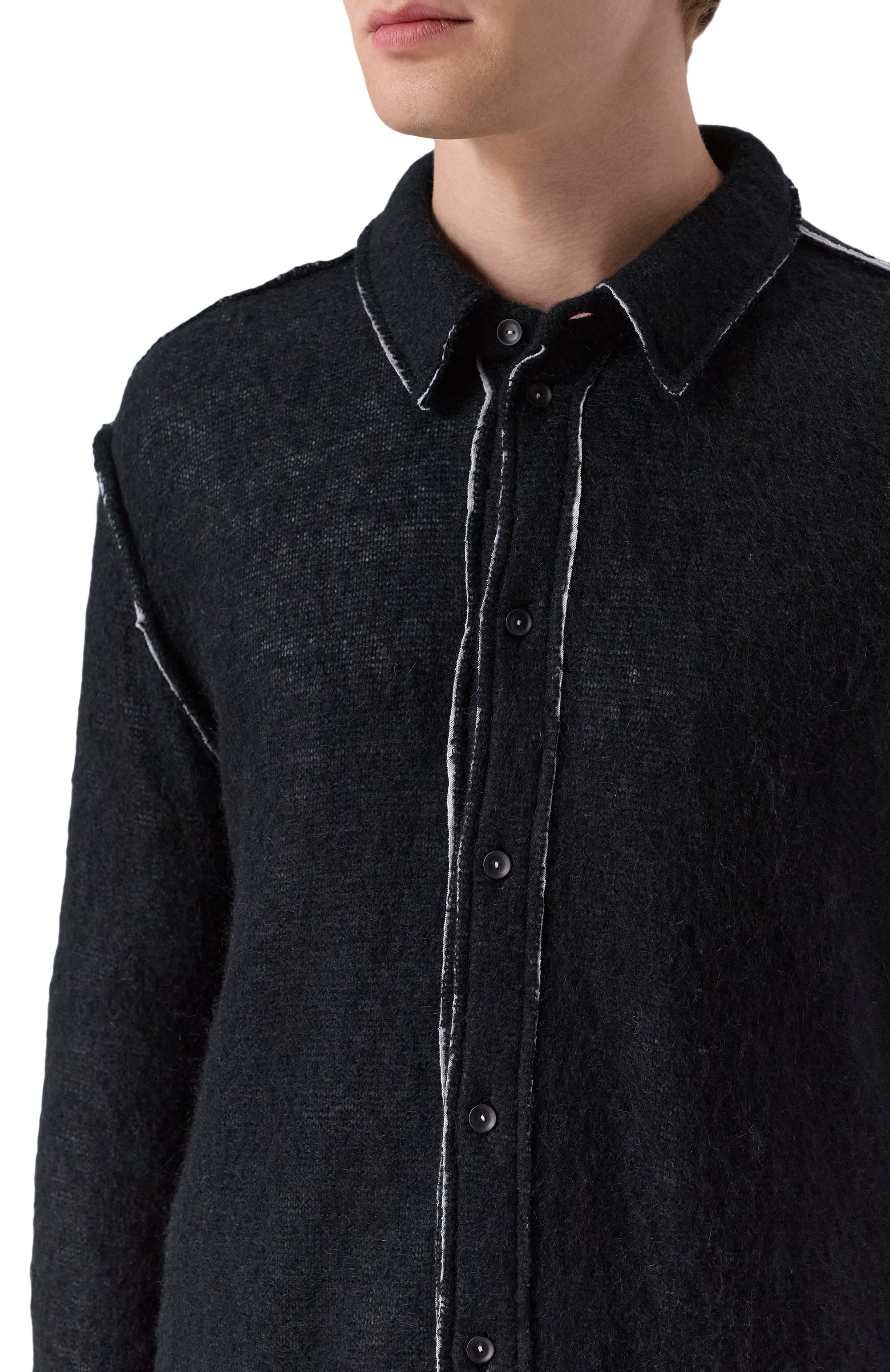 Рубашка ANDREA YA'AQOV, арт. 25MF0B72/W00L/BAMB00, фото 5