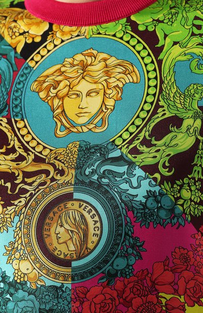 Пуловер из смеси шелка и хлопка VERSACE, арт. A83784/A230373, фото 5