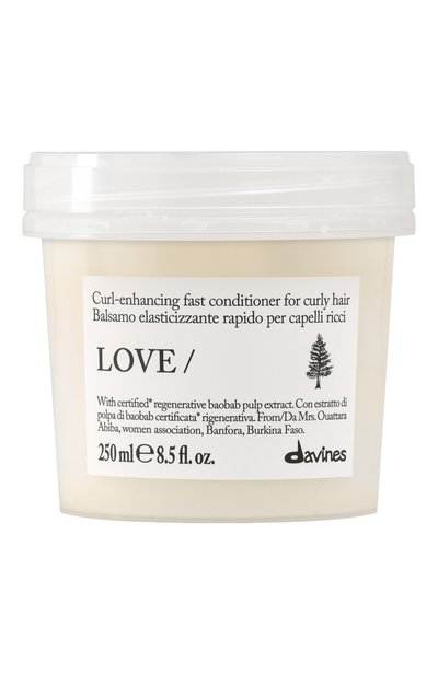 Женский экспресс-кондиционер для кудрявых и вьющихся волос love curl (250ml) DAVINES, арт. 70115