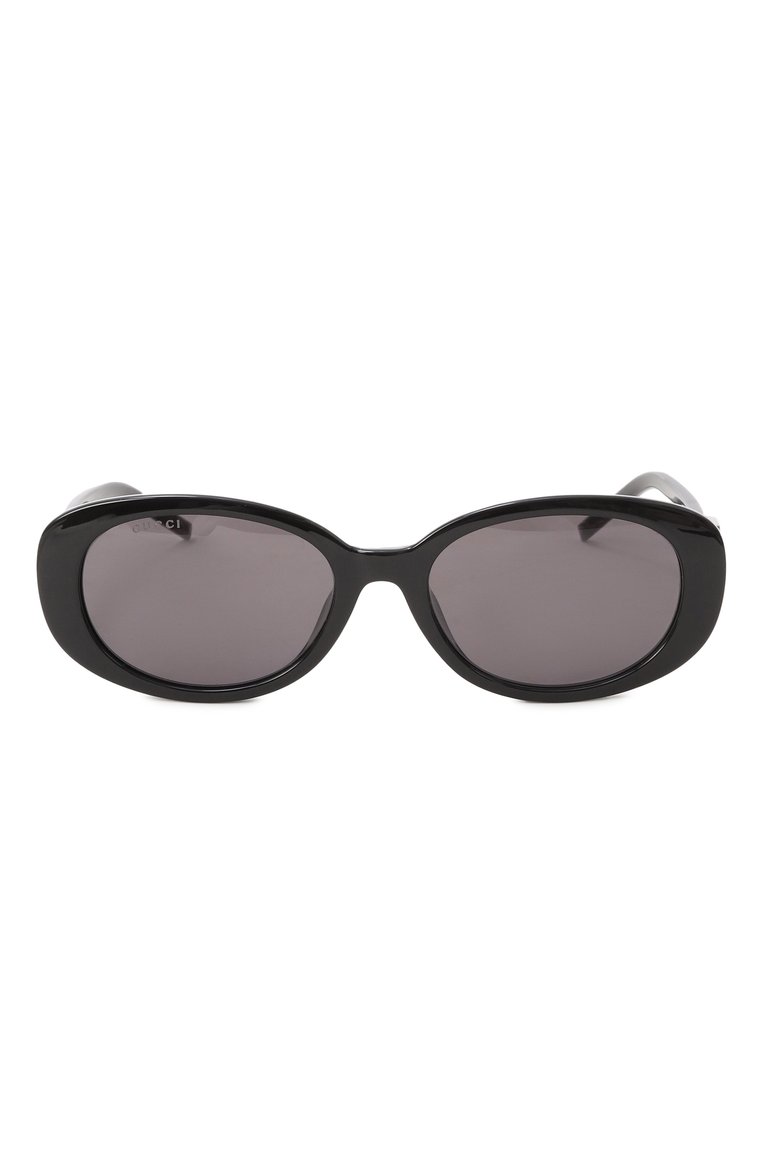 Женские солнцезащитные очки GUCCI черного цвета, арт. GG1684SA 001 | Фото 3 (Региональные ограничения белый список (Axapta Mercury): Не проставлено; Нос: Не проставлено; Материал: Пластик; Тип очков: С/з; Очки форма: Овальные; Оптика Гендер: оптика-женское)