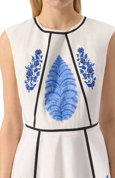 Хлопковое платье GIAMBATTISTA VALLI, арт. 25SSPVCA5086-59PRI, фото 5