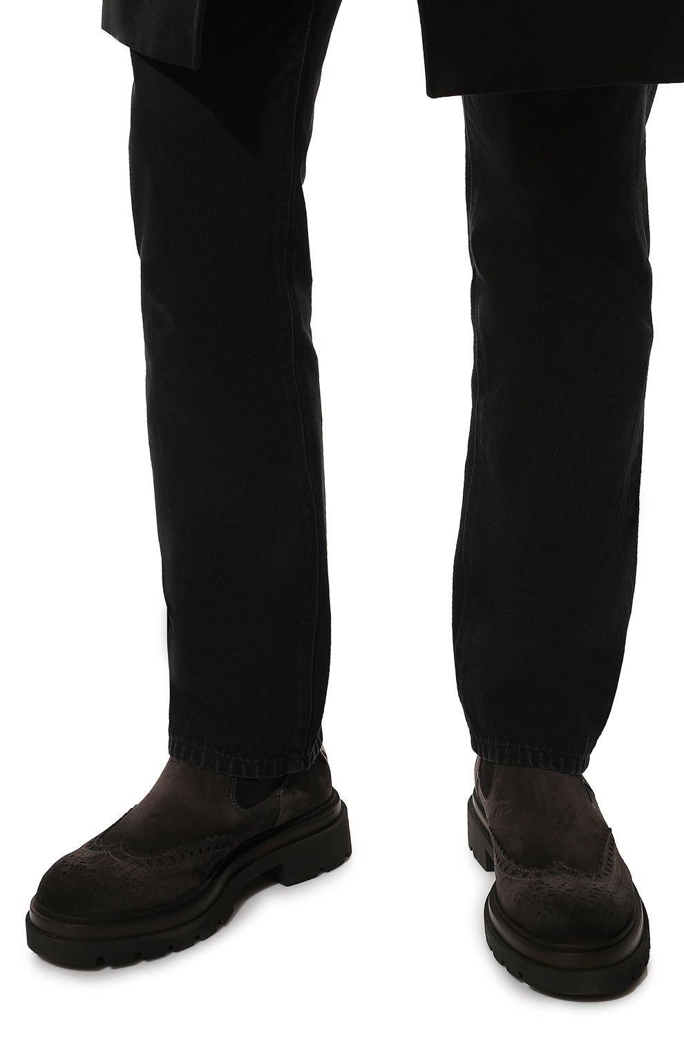 Замшевые челси milano SANTONI, арт. MGMG17701JK4EGXXG76, фото 3