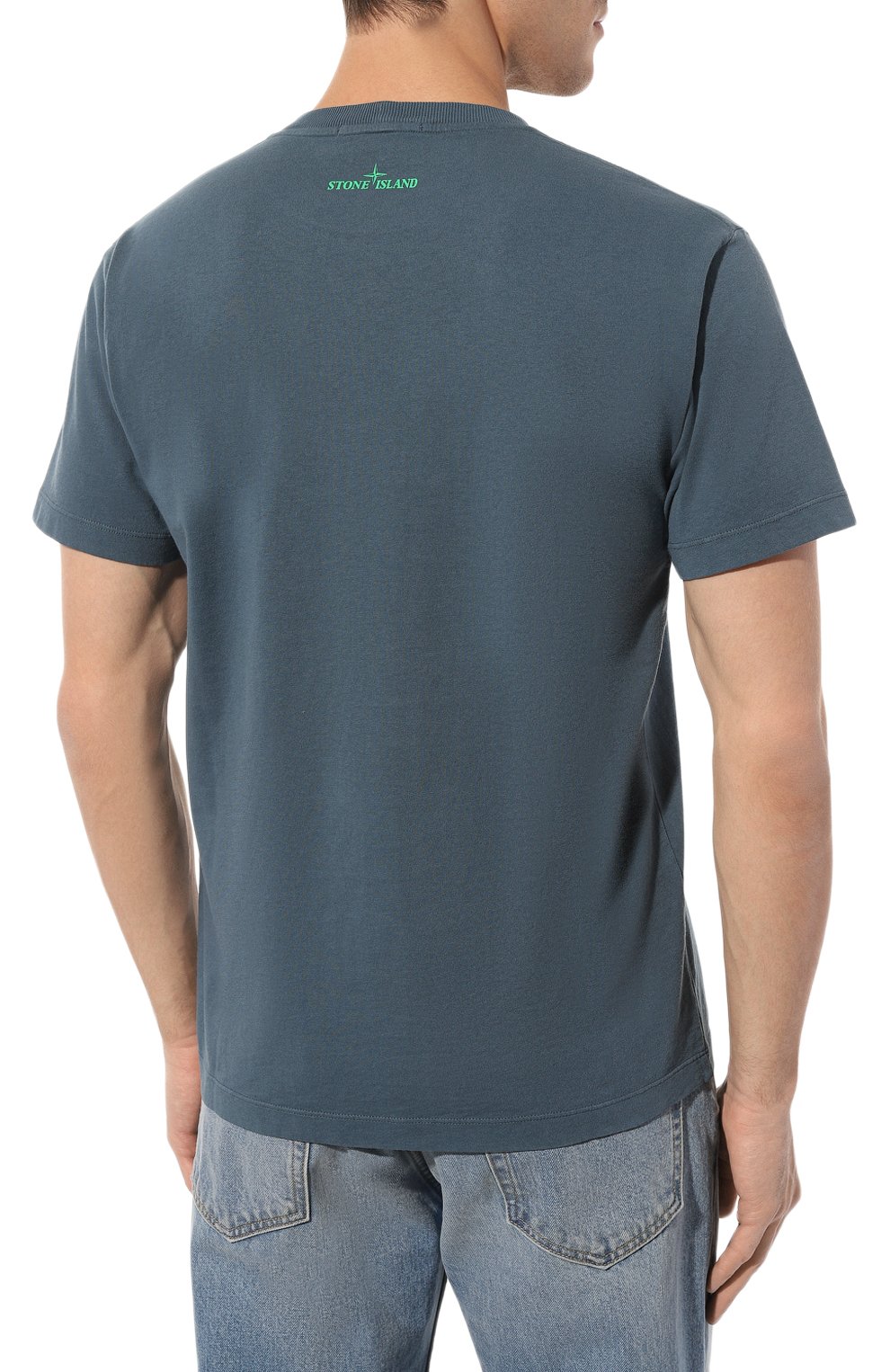 Хлопковая футболка STONE ISLAND, арт. 75152NS89, фото 4