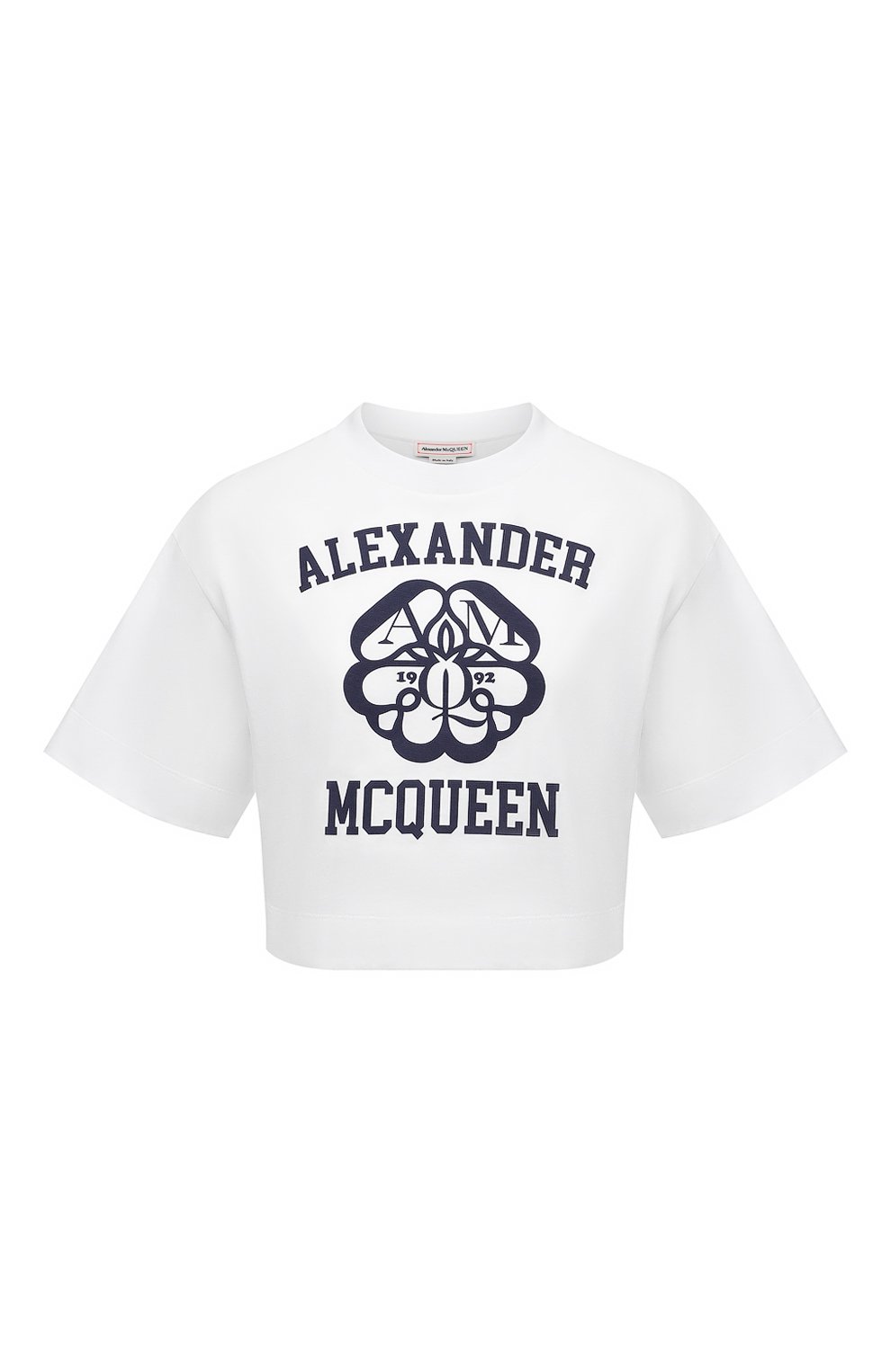 Хлопковая футболка ALEXANDER MCQUEEN, арт. 687636/QZAEZ, фото 1