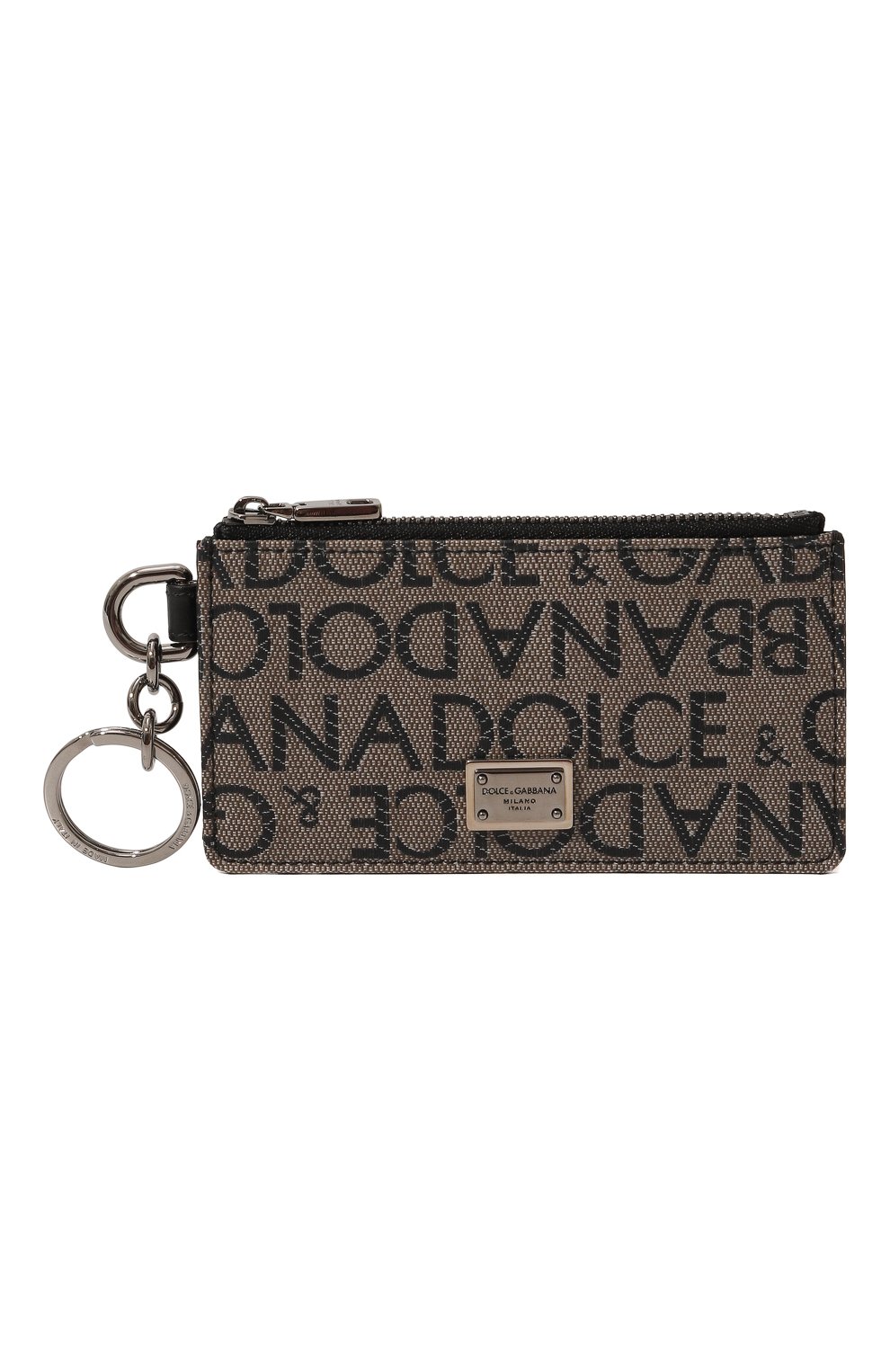 Комбинированный футляр для кредитных карт DOLCE & GABBANA коричневого цвета по цене 30800 руб., арт. BP2524/AJ705, фото 1 Комбинированный футляр для кредитных карт DOLCE & GABBANA, арт. BP2524/AJ705, фото 1