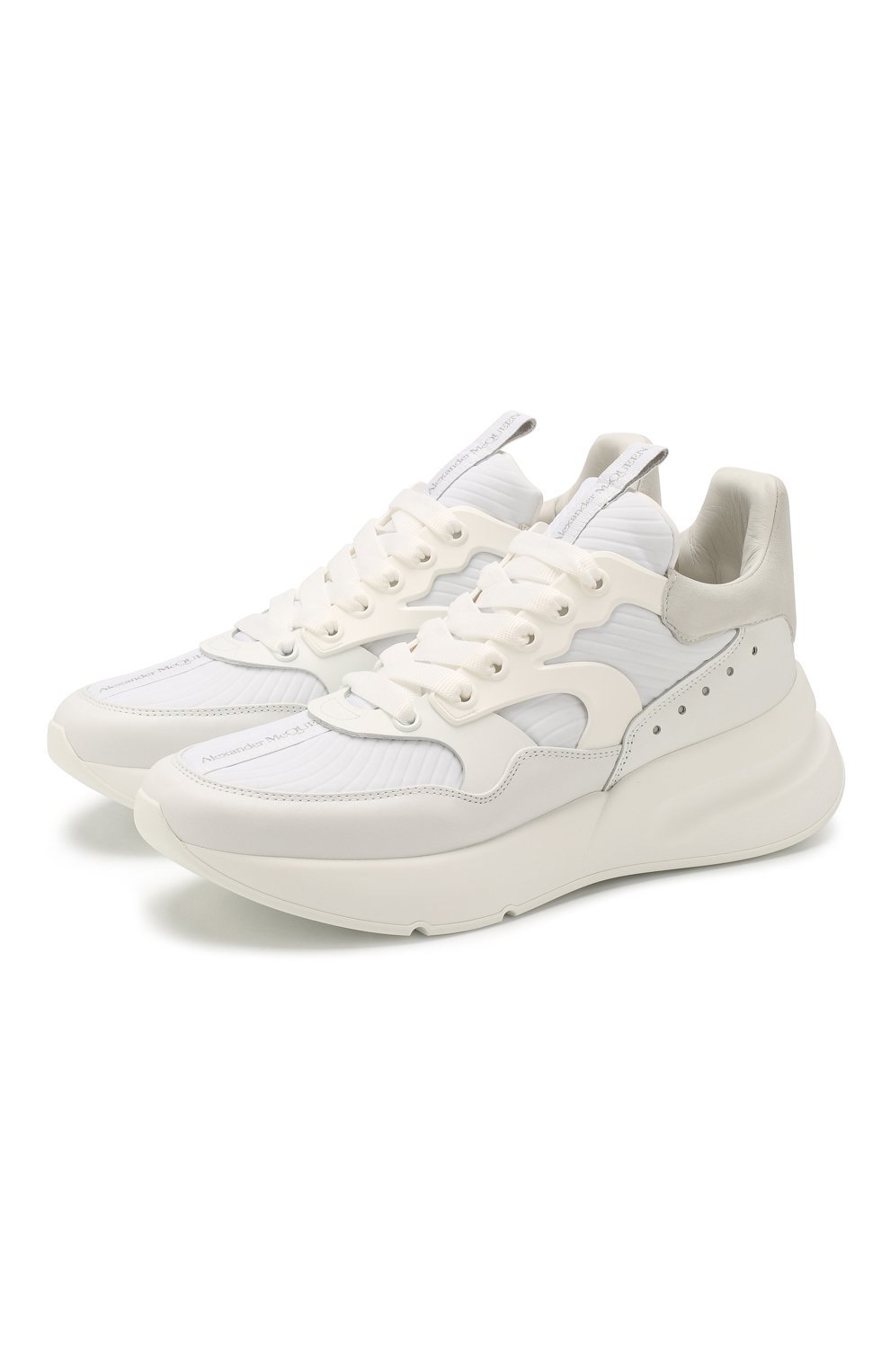 Комбинированные кроссовки runner ALEXANDER MCQUEEN, арт. 604281/WHXI1, фото 1