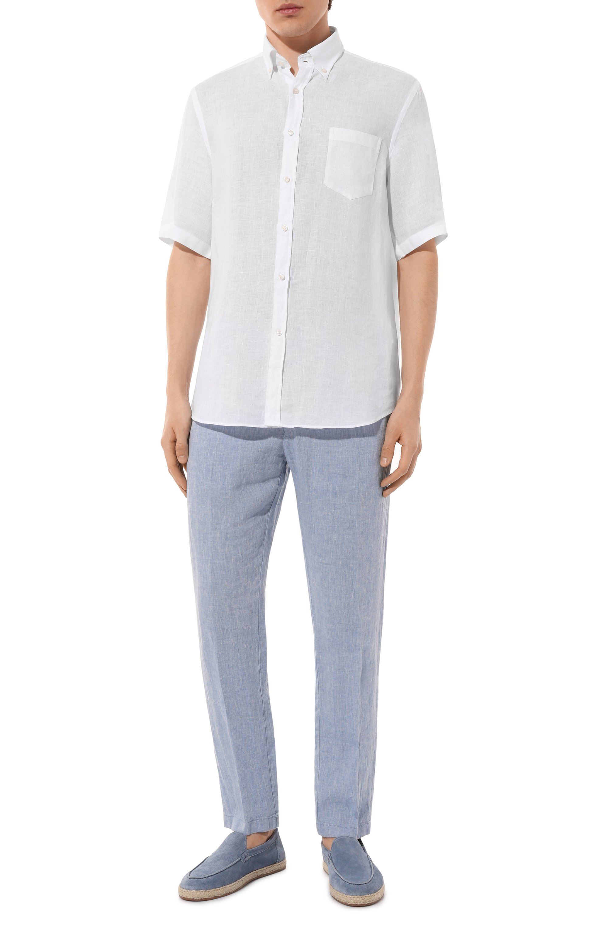 Льняные брюки PAUL&SHARK, арт. 25414041, фото 2