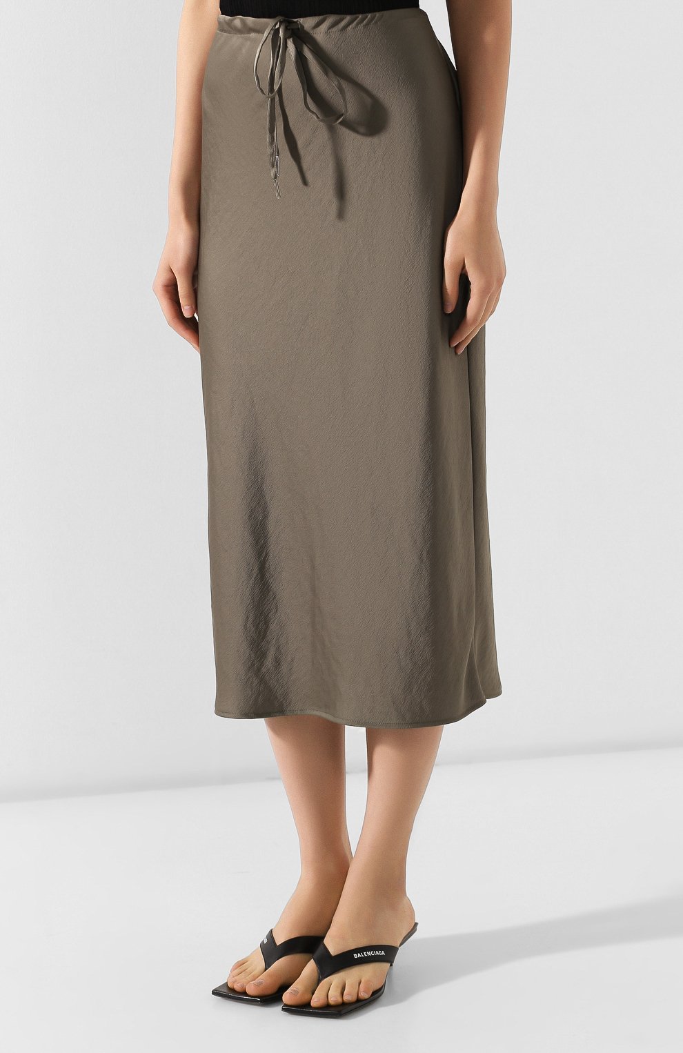 Юбка ALEXANDERWANG.T хаки цвета по цене 35400 руб., арт. 4WC2195001, фото 3 Юбка ALEXANDERWANG.T, арт. 4WC2195001, фото 3